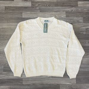 Vintage Cabin Creek Fair Isle Fisherman Sweater Men’s Medium Made In USA NWT